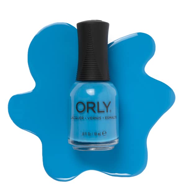 Orly Nail Polish 'Rinse & Repeat' |Sky Blue Creme Nail Lacquer from POP Lacquer Collection | 0.6fl oz Beauty & Personal Care Orly