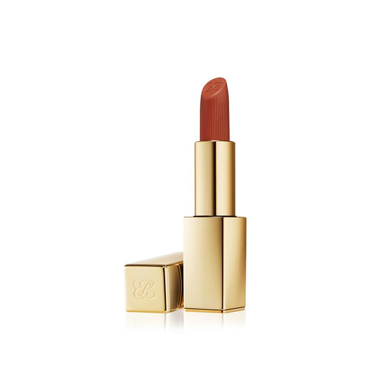 Estée Lauder Pure Color Long-Lasting Matte Lipstick for Women with Matte Finish | Plumping & Nourishing, 0.12 Ounce, 570 Fiercely