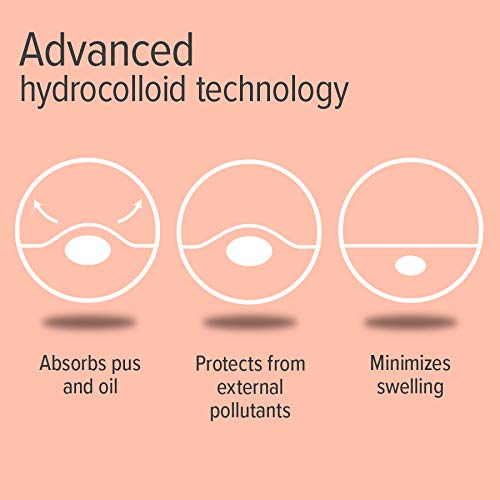 Nu-pore Hydrocolloid Bandages - Pimple Patch Acne and Blemish Patches to Help Blemish Control, 20 Pimple Stickers Per Pack (24 Pack)