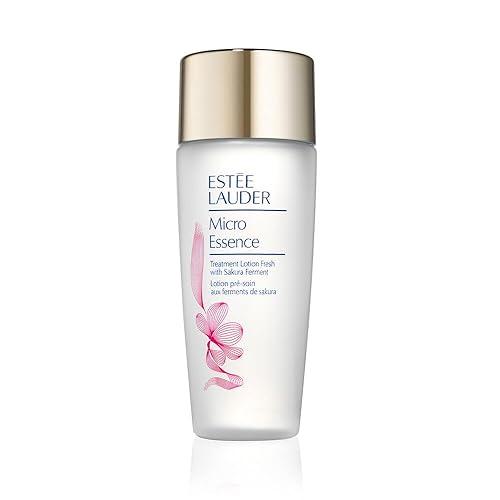 Estée Lauder Micro Essence Treatment Lotion Toner Fresh with Sakura Ferment | Hydrating & Soothing + Skin Barrier Repair, Travel Size, 1 Fl Oz
