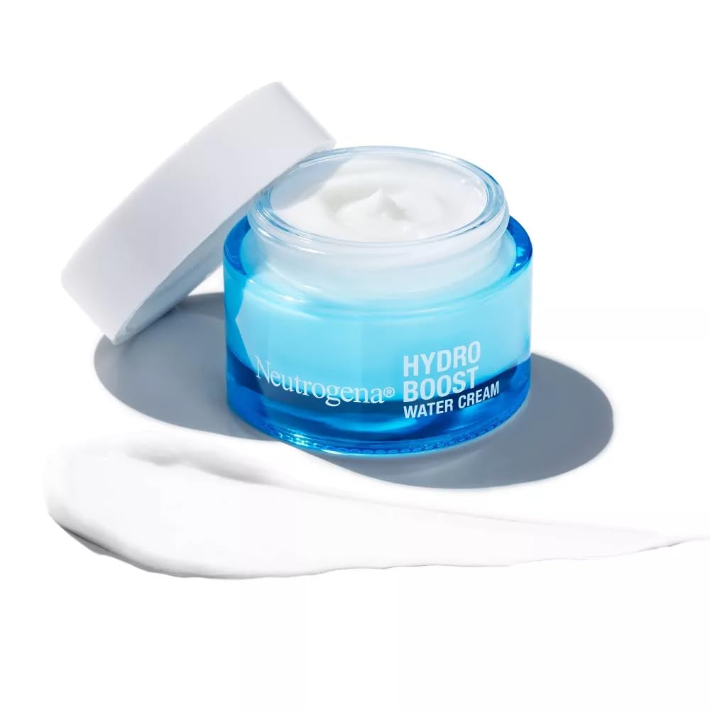 Neutrogena Hydro Boost Water Cream Face Moisturizer with Hyaluronic Acid for Dry to Extra-Dry Skin - Fragrance Free - 1.7 fl oz