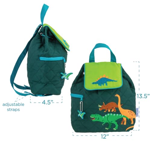 Stephen Joseph Unisex Toddler Back to School, Quilted Backpack, One Size, Farm
