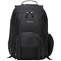Targus 16 Inch Groove Laptop Backpack, Black - Fits Most Laptops up to 16", Water Resistant Travel Backpack for Business Commuters and Travel (CVR600)