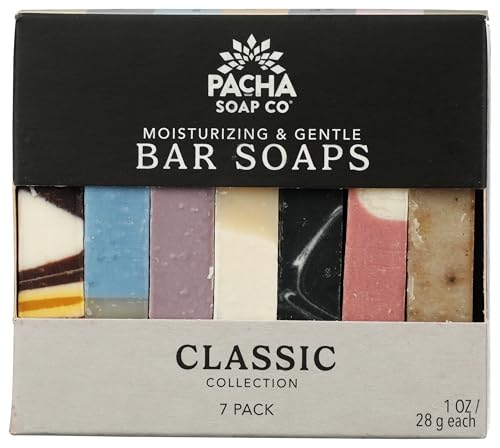 Pacha Soap Classic Collection Bar Soap, 7 OZ