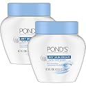 Pond’s Dry Cream Facial Moisturizer 2-Pack - Non-Comedogenic, Hypoallergenic, Dermatologist-Tested Face Cream for Women, 6.5 Oz Ea