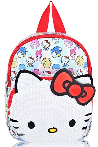 Fast Forward Sanrio Hello Kitty Backpack - Mini Backpack Purse for Girls, Boys & Toddlers - Cute Hello Kitty & Friends Bag