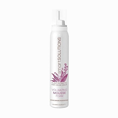 SMART SOLUTIONS Volumizing Mousse Foam, 8.5 oz | Non-Sticky | Weightless Styling Aid