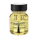 Mehron Makeup Castor Sealer for Latex with Brush (1 oz)