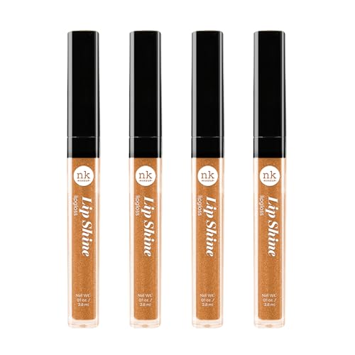 NICKA K NEW YORK Lip Shine, Cosmetics, vibrant colors, bright colors, shining lips, lip shine, long lasting (AMZ233)