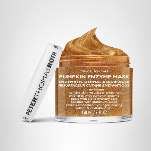 Peter Thomas Roth | Pumpkin Enzyme Mask | Enzymatic Dermal Resurfacer, Exfoliating Pumpkin Facial Mask for Dullness, Fine Lines, Wrinkles and Uneven
