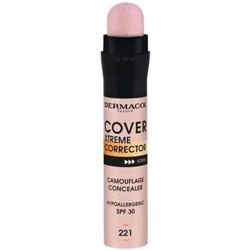 Dermacol - Cover Xtreme Corrector Contour Stick, Long Lasting Non-Allergenic Liquid Contour with SPF30, High Coverage Light Formula Corrector