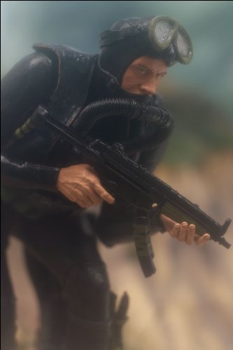 McFarlanes Military NAVY SEAL CAUCASIAN VARIATION Series 1 Action Figure & Display Base