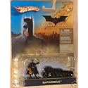 Mattel Hot Wheels 2005 1:64 Scale Batman Begins Black Mini Batmobile and Figure Die Cast Car Gift Set