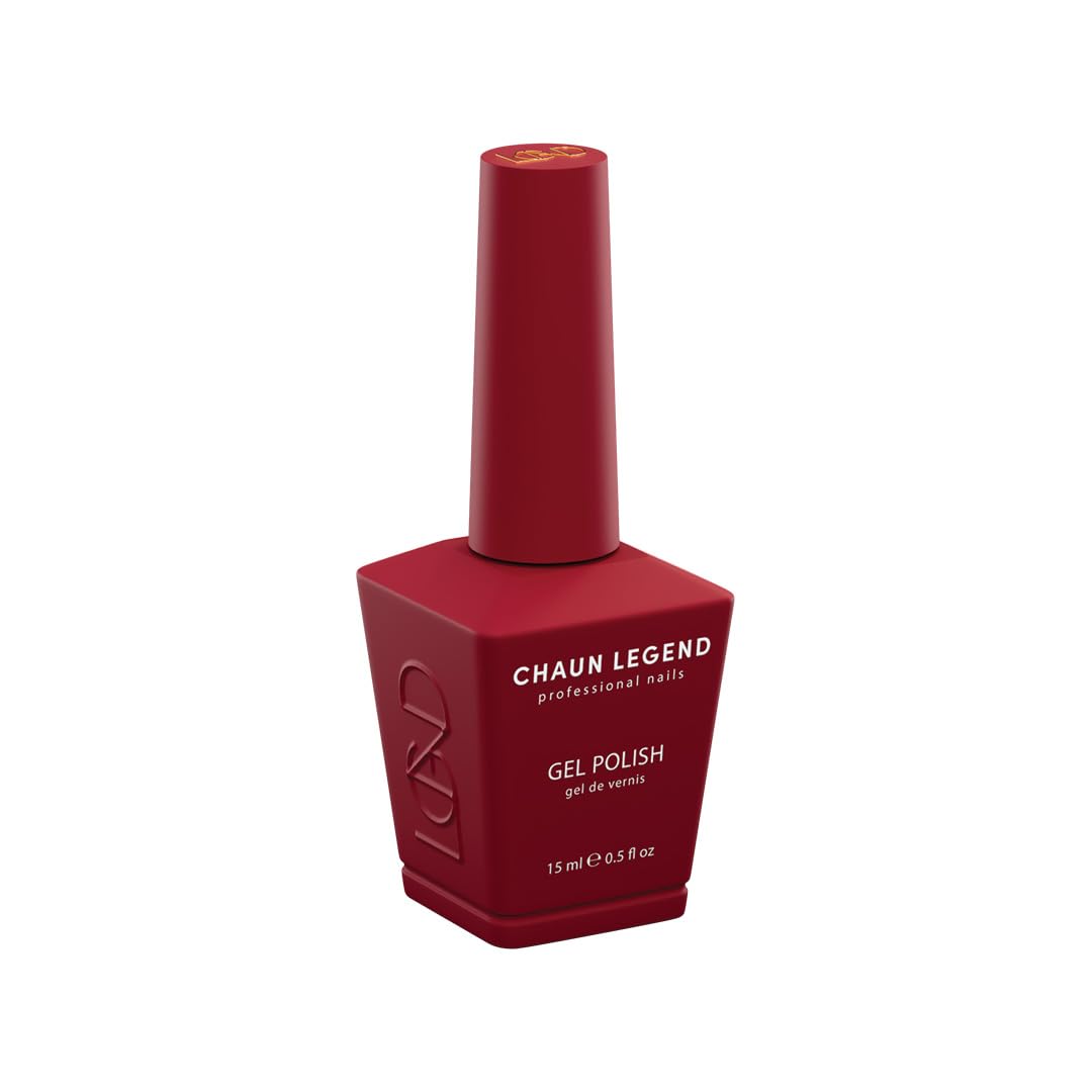 Chaun Legend Gel Nail Polish | Red Hot Ridley LG5211 (oxblood red) | Soak Off UV LED Cure Gel Polish High Gloss 15ml Beauty & Personal Care Chaun Legend Professional Nails