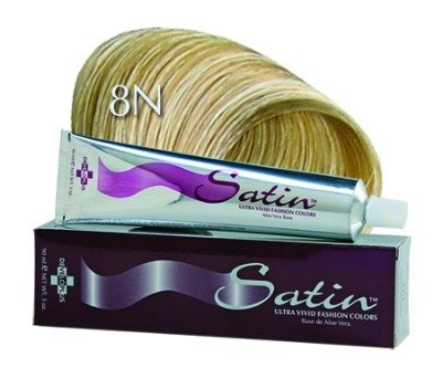 Developlus Satin Color #8N Light Blonde 3 Ounce (88ml) (3 Pack)