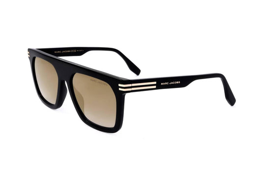 Marc Jacobs Unisex Sunglasses, 807/Fq Black, 55