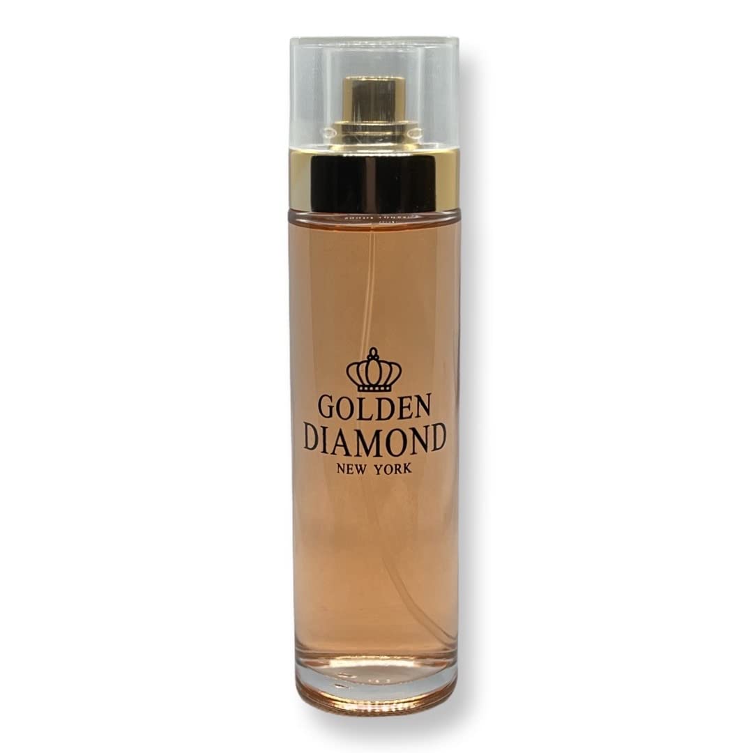 Secret Plus Golden Diamond Eau de Parfum for Women 3.4 Fl Oz Floral Classic Fragrance