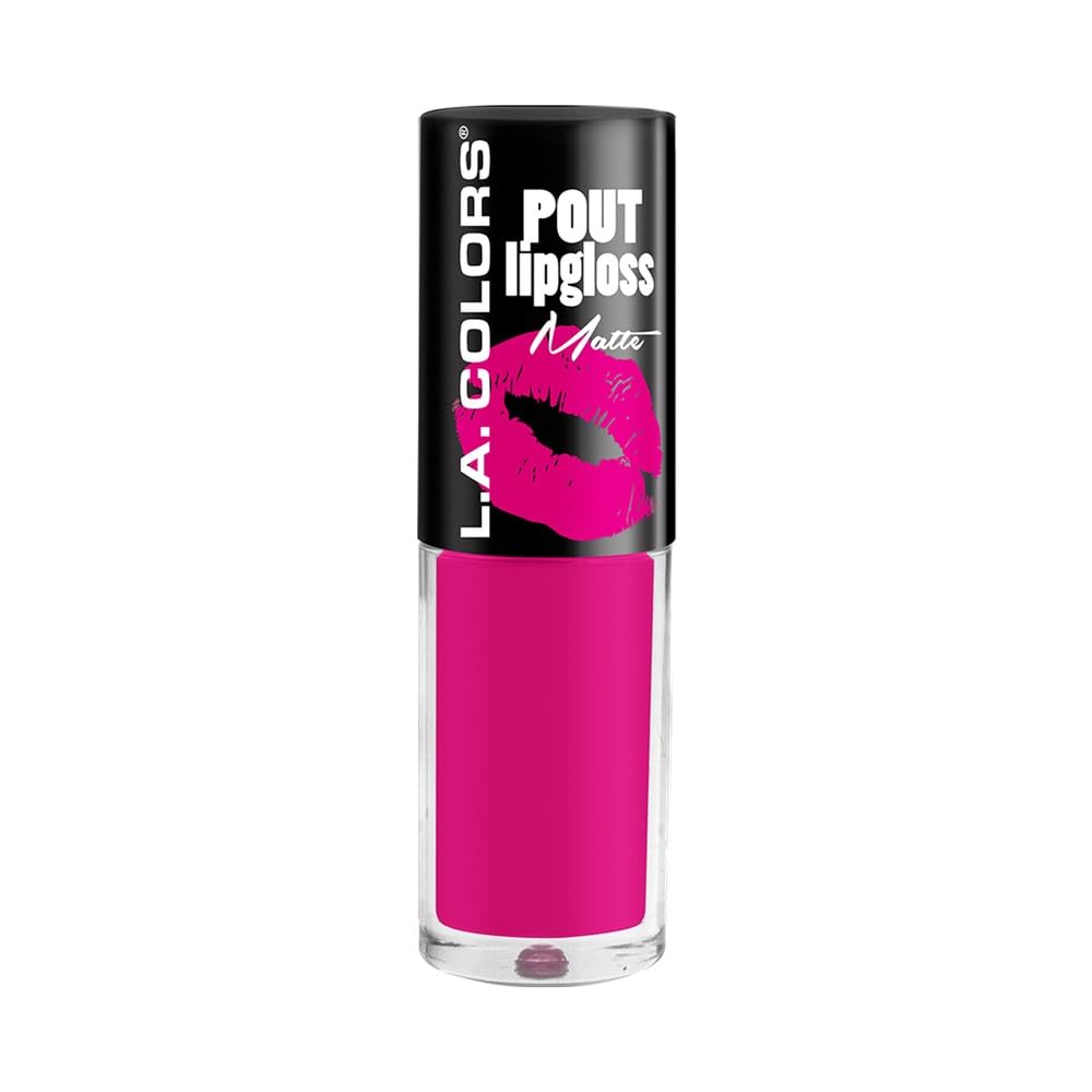 L.A. COLORS Pout Matte Lipgloss, Sweet Lips CLG634