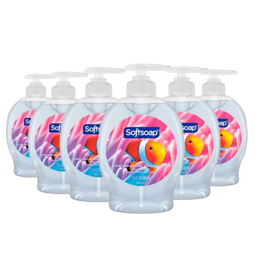 Softsoap Liquid Hand Soap, Aquarium Series - 7.5 Fl Oz (Pack of 6) Beauty and Personal Care Softsoap Default Title
