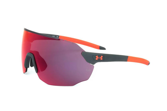 Under Armour UA HALFTIME Matte Grey Orange/Orange Multilayer 99/1/120 unisex Sunglasses