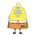 Loungefly SpongeBob SquarePants Faux Leather Womens Double Strap Shoulder Bag Purse