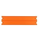 Replacement Part for Hot-Wheels Mega Garage Die-Cast Vehicle Playset - FTB68 - Replacement 11 3/4" Two Lane Orange Track Piece