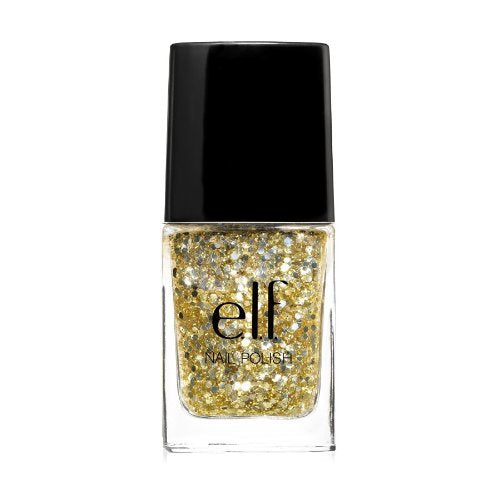 E.l.f. Nail Polish, Gold Star, 0.34 Fluid Ounce