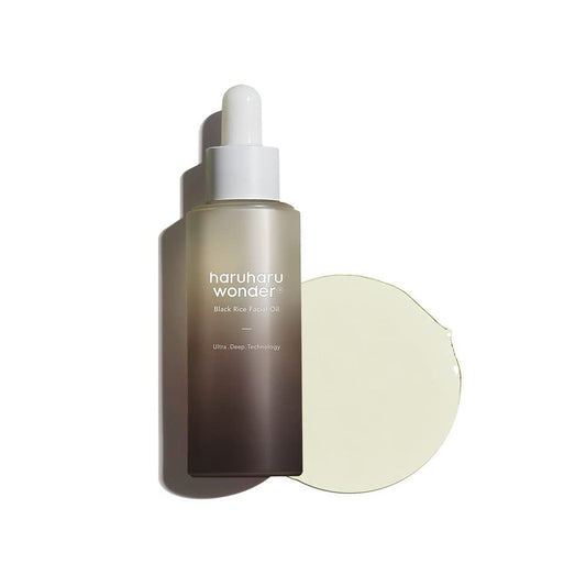 HARUHARU wonder Black Rice Facial Oil, Fast Absorbing, Radiant Skin, For all type of skin, Vitamin E Korean Skicare, Vegan, 1.01 fl oz Beauty & Personal Care HARUHARU