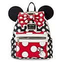 Loungefly Minnie Mouse Rocks the Dots Classic Mini Backpack | Disney Backpacks Standard