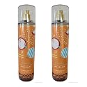 Bath & Body Works Fragrance Mist 2-Pack 8oz Each (Whipped Coconut Milkshake)