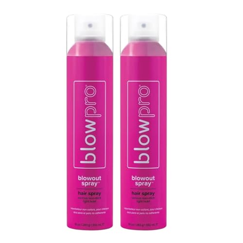 blowpro Blow Out Serious Non-Stick Hairspray, Lasting Moveable Hold, Dries Instantly, Prevents Frizz and Flyaways, Silky Protein adds gloss