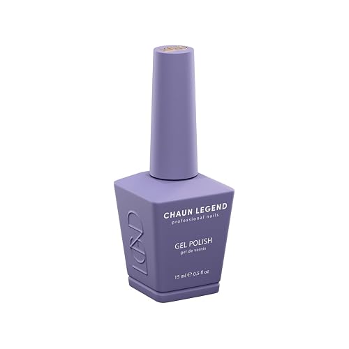 Chaun Legend UV Gel Nail Polish, 0.5 Ounce Long Lasting Salon Quality, Bubble Free Professional Manicures, Quick Dry High Shine, Lilac It Like That Beauty & Personal Care Chaun Legend Professional Nails