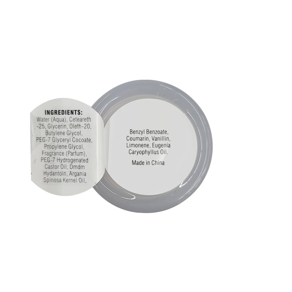 Style Factor EDGEBOOSTER Strong Hold Water-Based Pomade 0.85 Oz Mini Travel Size (0.85 Fl Oz (Pack of 1), Coconut Banana)