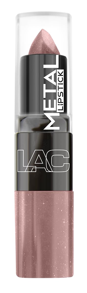 L.A. COLORS Metal Lipstick, Iced Mocha CML564