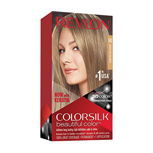 REVLON COLORSILK DARK ASH BLONDE #60 HAIR COLOR