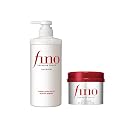 TJ SIGNATURE Fino Premium Touch Shampoo & Hair Mask Set, Royal Jelly Deep Repair & Intensive Hydrating Treatment for Frizzy, Dry, Damaged Hair