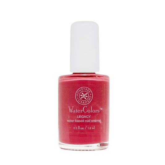 Honeybee Gardens Water-Based Nail Enamel: Eco-Friendly, Odorless & Vibrant - Legacy (summer rose), 0.5 fl oz