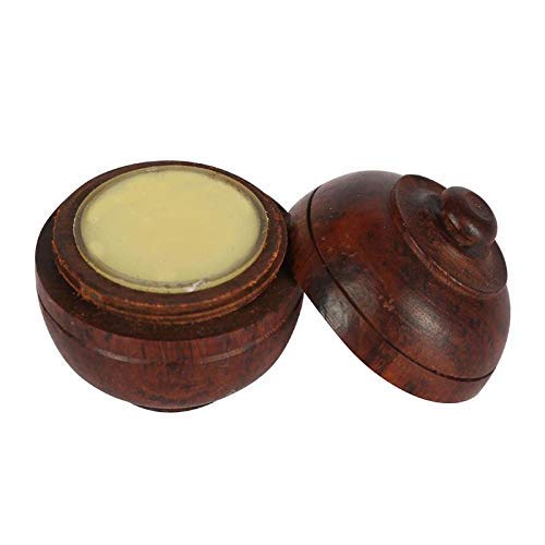 Lasa Aromatics Natural Solid Perfume Body Musk In Wooden Jar - 6 gm (Patchouli) Beauty & Personal Care LASA AROMATICS