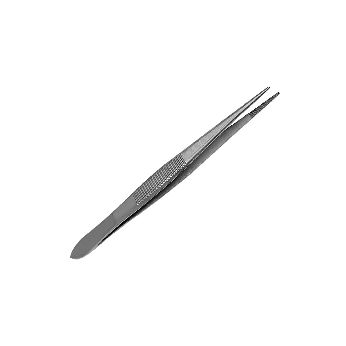 Splinter Forceps - Fine Point - Tweezers Stainless Steel Straight & Curved (Straight 4.50") Beauty and Personal Care SURGICAL ONLINE