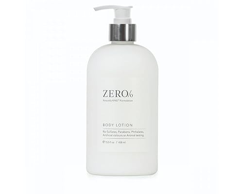 Zero% Unisex Body Lotion - 15.5oz - Light and fresh, Nourishing, Zero Parabens, Sulfates, and Phthalates