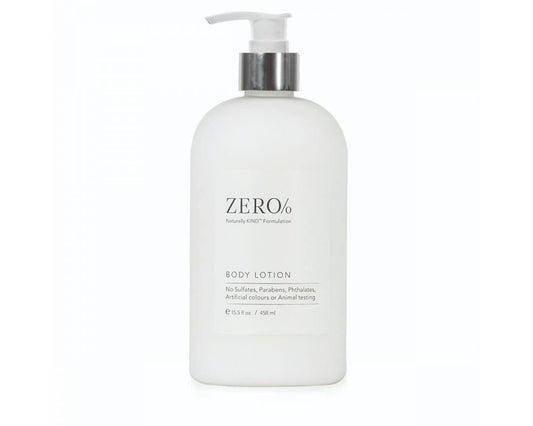 Zero% Unisex Body Lotion - 15.5oz - Light and fresh, Nourishing, Zero Parabens, Sulfates, and Phthalates