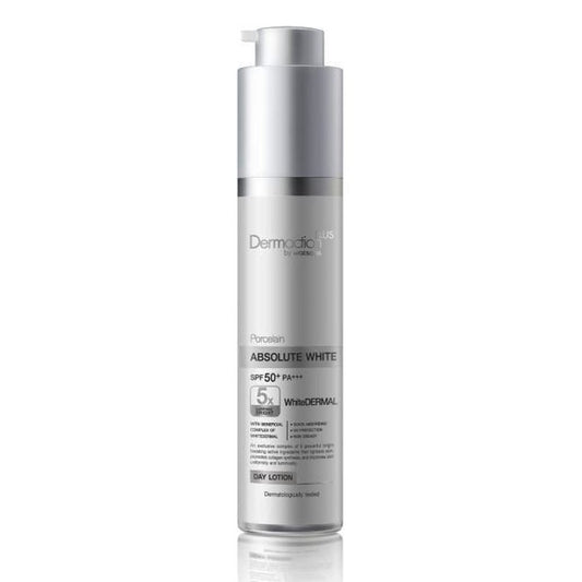 Dermaction Plus Porcelain Absolute White SPF50+ PA+++ Day Lotion 50ml.