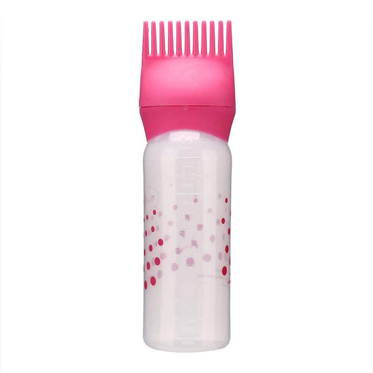 Hair Dyeing Bottle Applicator, Hair Coloring Applicator Bottle with Comb Hairdressing Tool for Both Professional and Home DIY Use(3#)