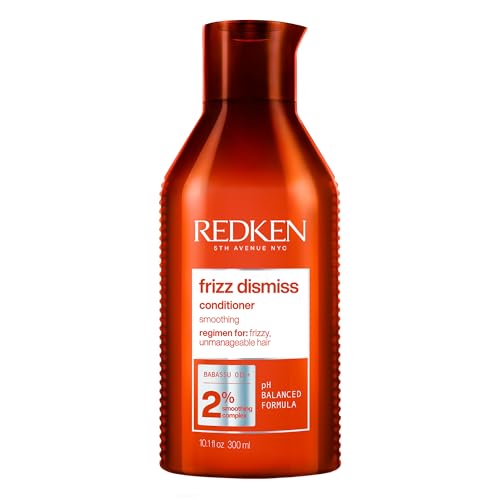 Redken Frizz Dismiss Conditioner | Sulfate Free Conditioner For Frizzy Hair | Moisturizes and Smooths | Provides Soft, Silky Hair | Long-Lasting Frizz
