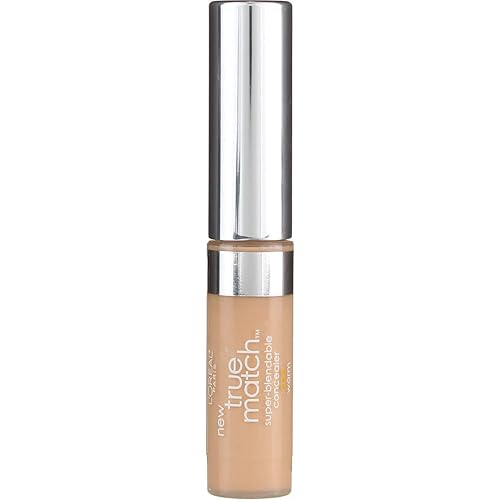 L’Oreal ParisTrue Match Concealer, Fair/Light Warm [W1-2-3], 0.17 oz (Pack of 2)