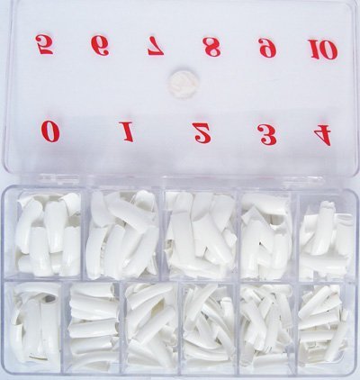 White color tip 550 pcs/box Beauty & Personal Care Beauty