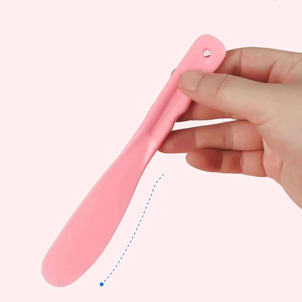 BFLCTTBD 2 Pairs Pink Face Mask Mixing Bowl Set Silicone Mixing Bowl Spatula For Face Mask Small Flexible Rubber Spa Facial Face Mask Mixing Bowl