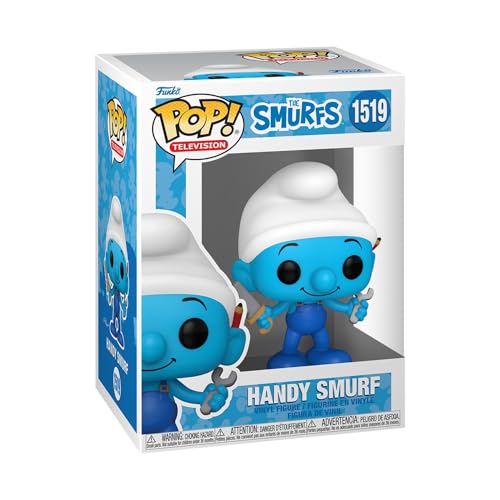 Funko POP! TV: Papa Smurfs - Handy Papa Smurf - Smurfs - Collectable Vinyl Figure - Gift Idea - Official Merchandise - for Kids & Adults - TV Fans…
