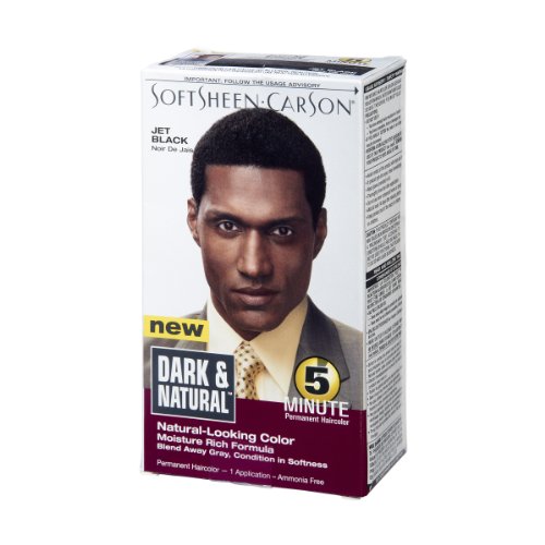 SoftSheen-Carson Dark & Natural Jet Black Natural-Looking Color 5 Minute Permanent Haircolor