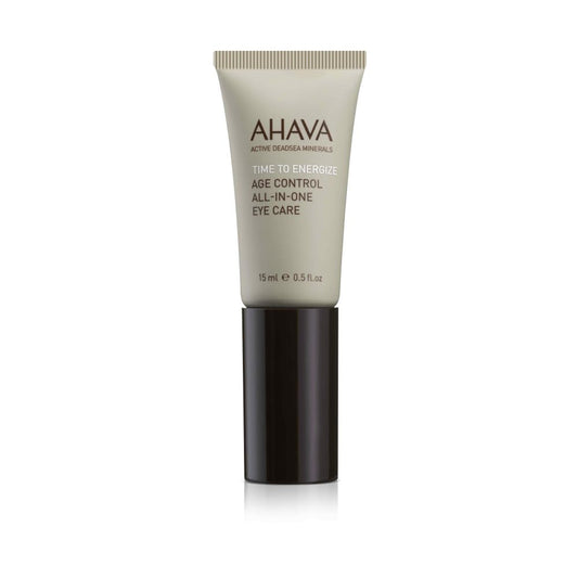 AHAVA Time To Energize Men's Age Control All-in-One Eye Care - Refreshing & Hydrating Gel to Smooth Undereye Area, Reduce Dark Circles, with Osmoter